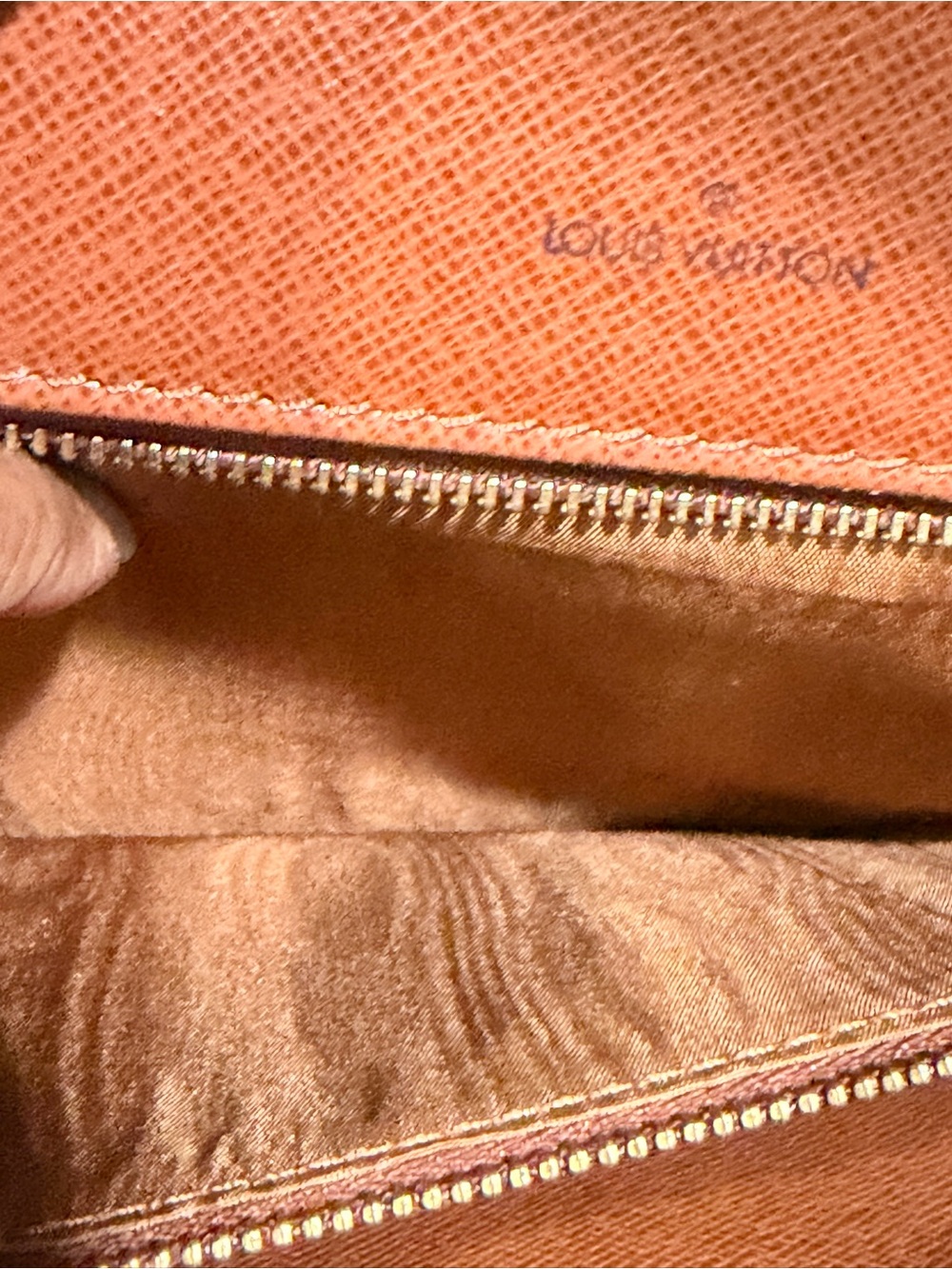 Louis Vuitton Pochette Dame GM Preowned -TH1910 With COA - Picture 9 of 17